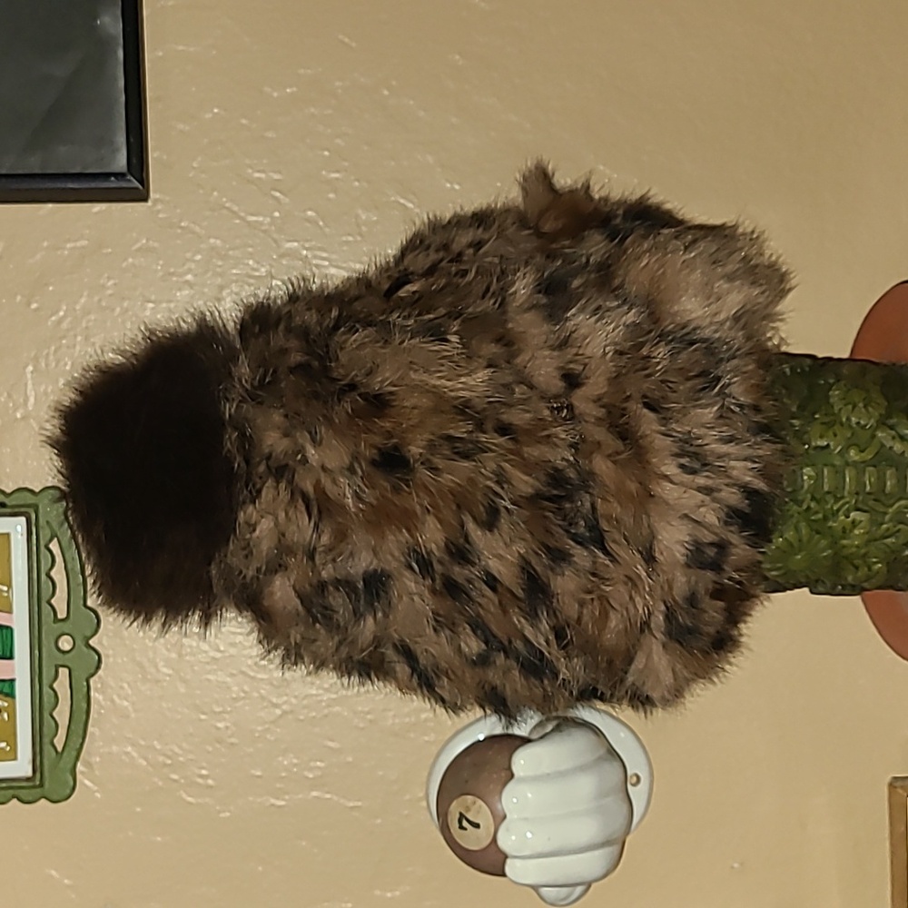 Genuine Rabbit Fur Pom Hat